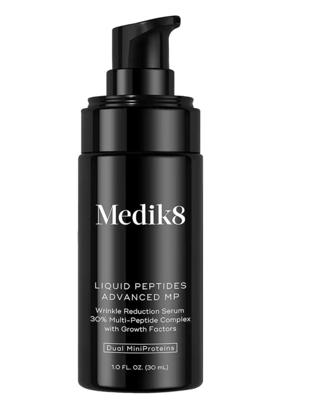 Medik8 Liquid Peptides Advanced MP Wrinkle Serum — Black